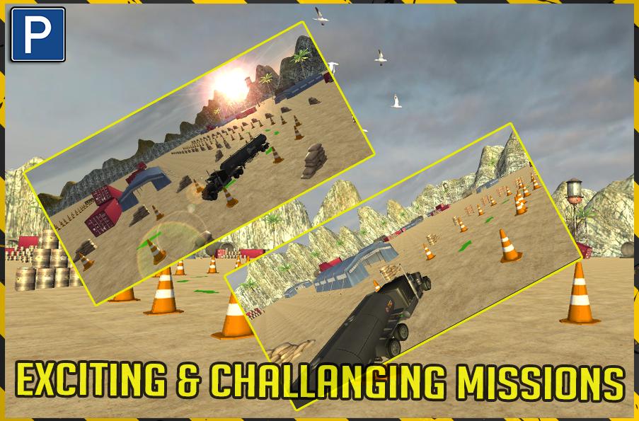 Parking Real Racing Truck Game