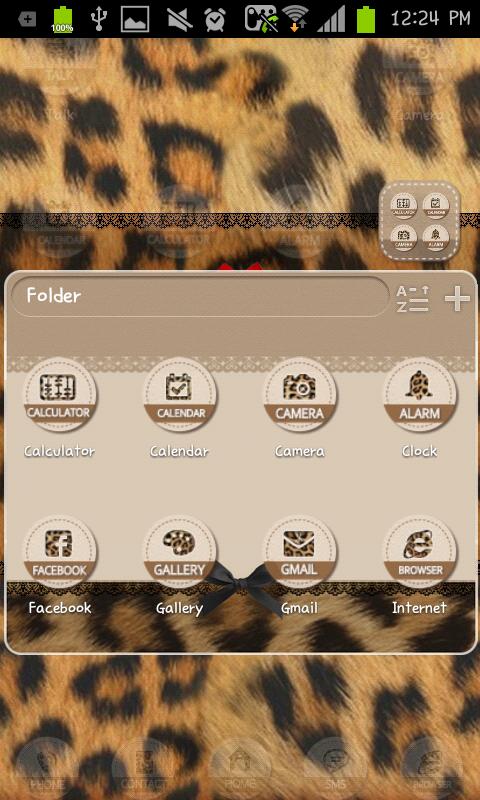 Leopard go locker theme