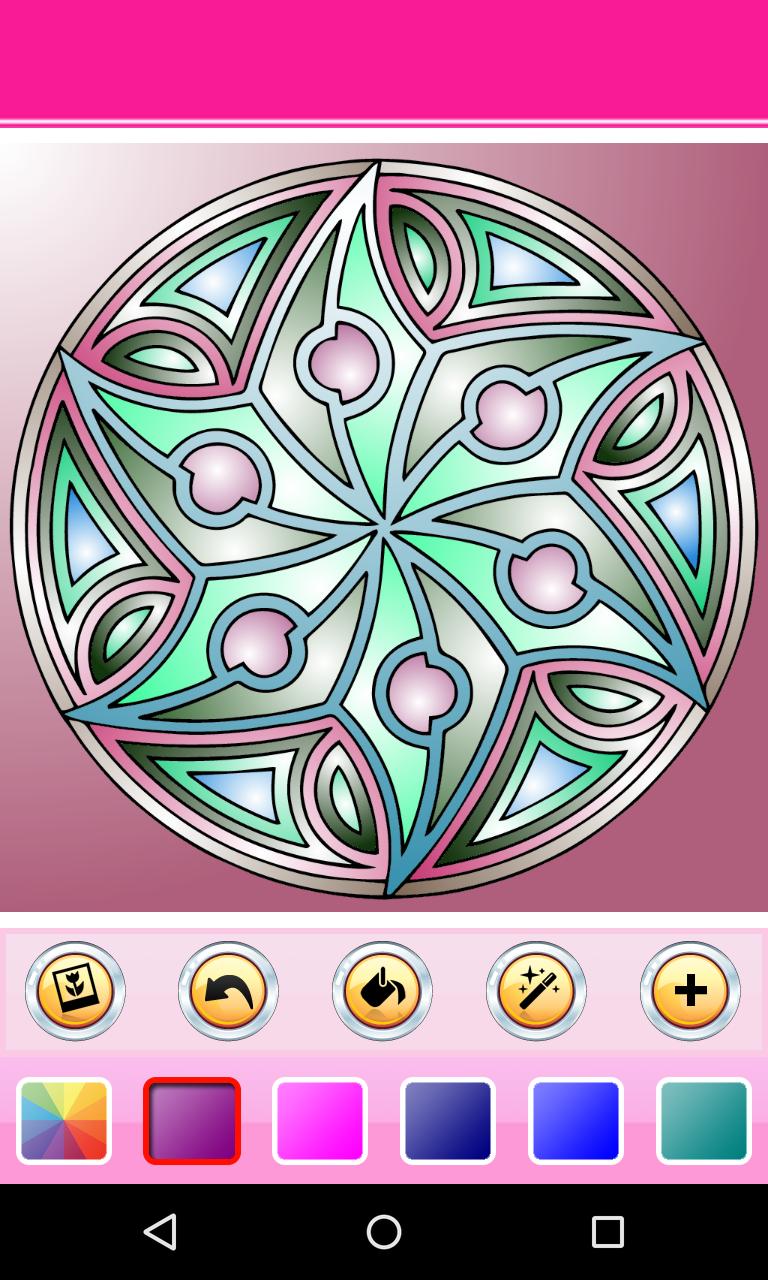 Coloring Book - Mandala HD