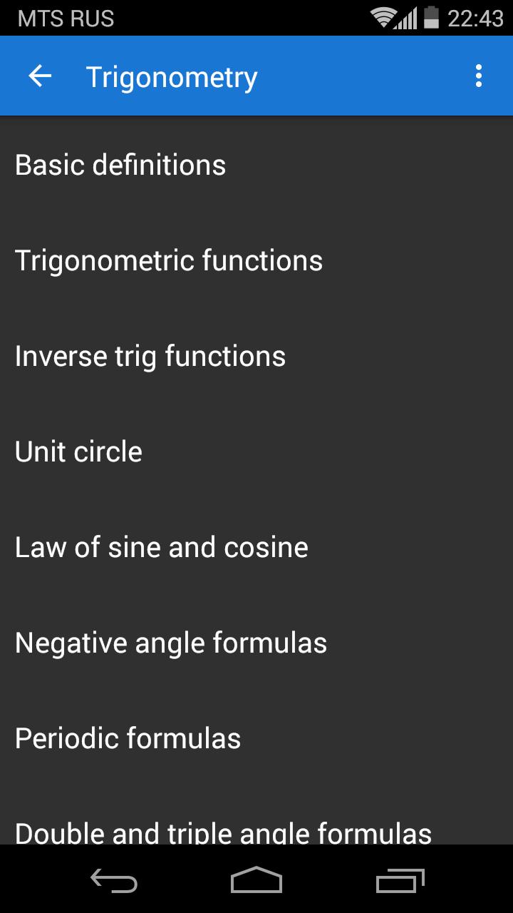 Trigonometry