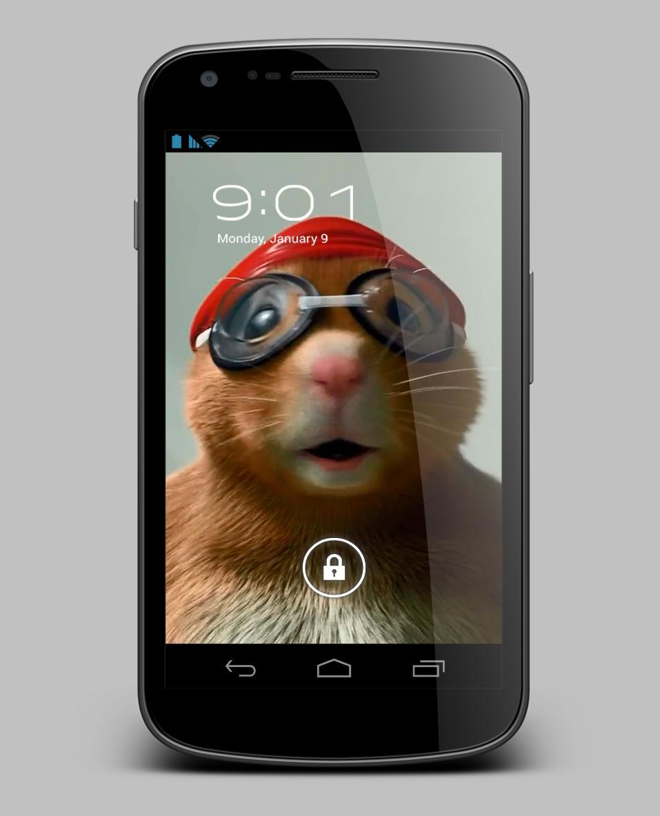 Hamster Athlete Live Wallpaper