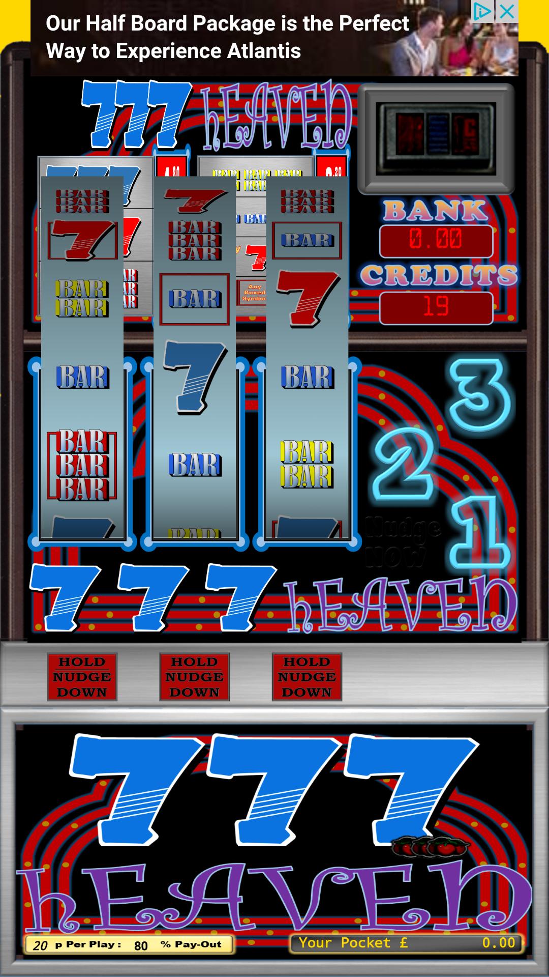 777 Heaven : Connected Sim - UK Classic Slot