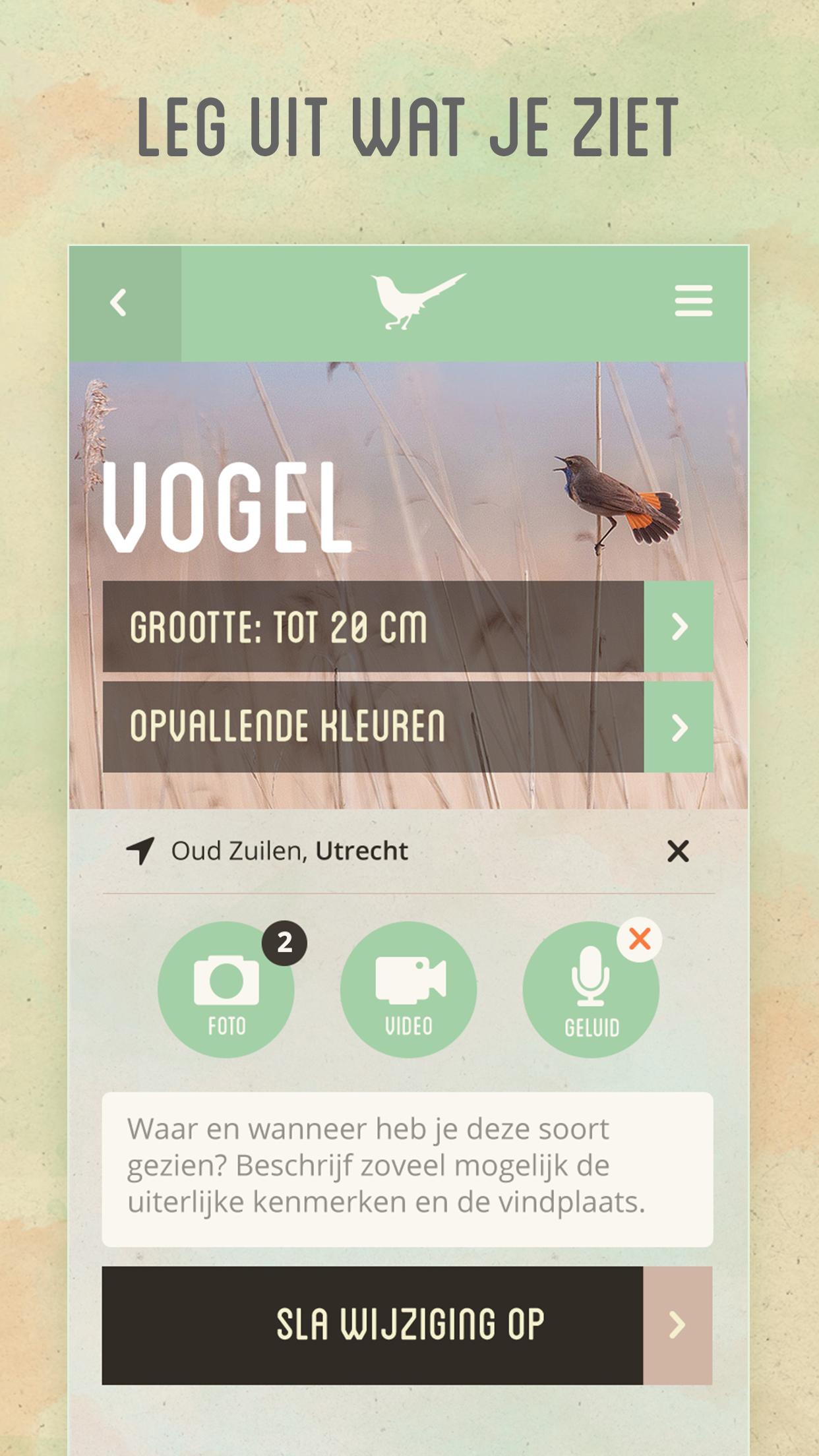 Vroege Vogels app