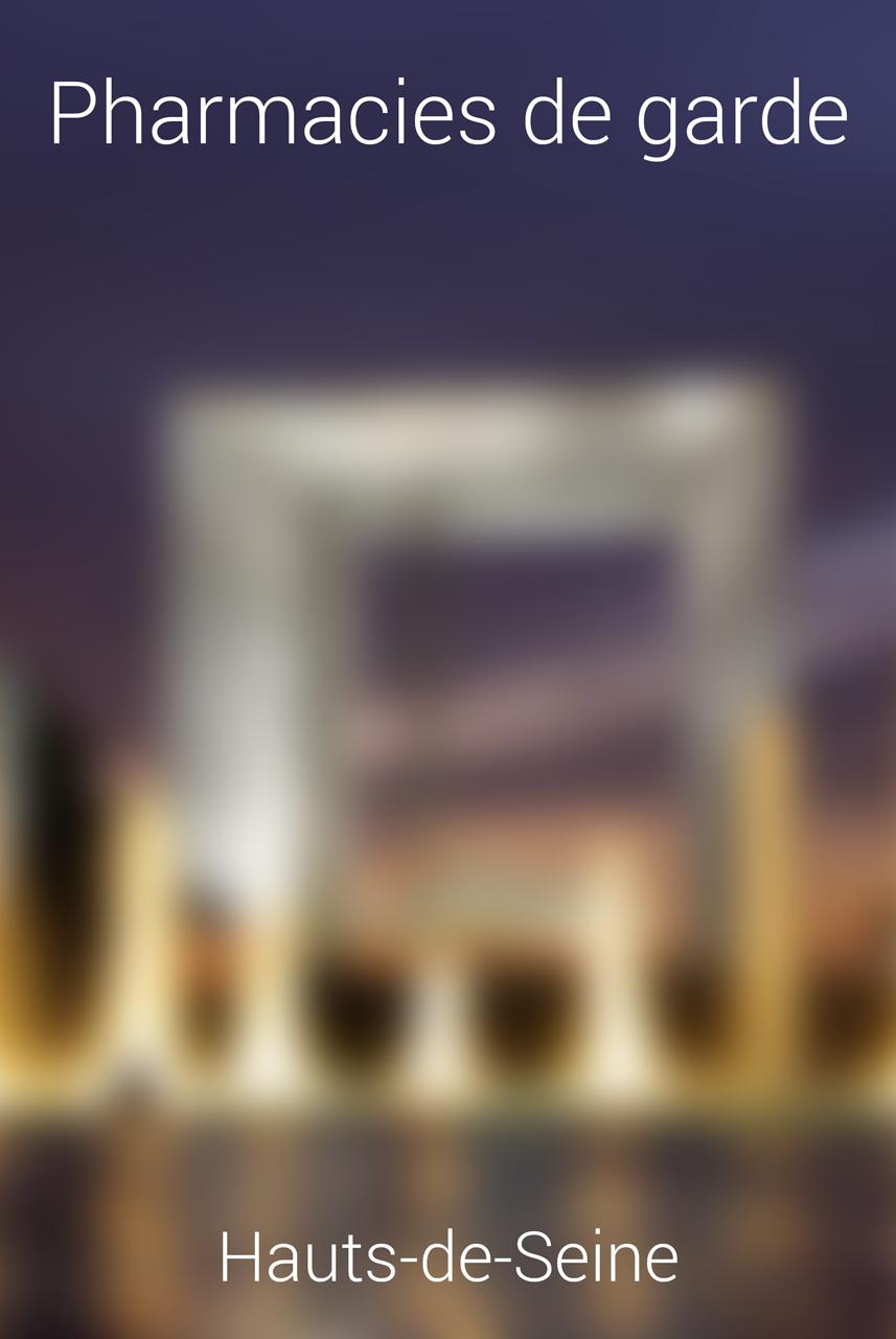 Pharmacies de garde 92