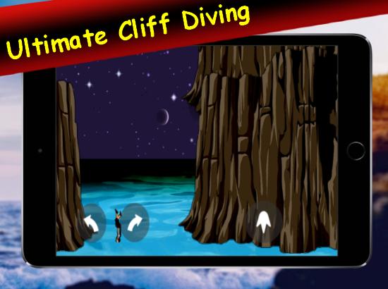 Back-Flip Cliff Diving Game