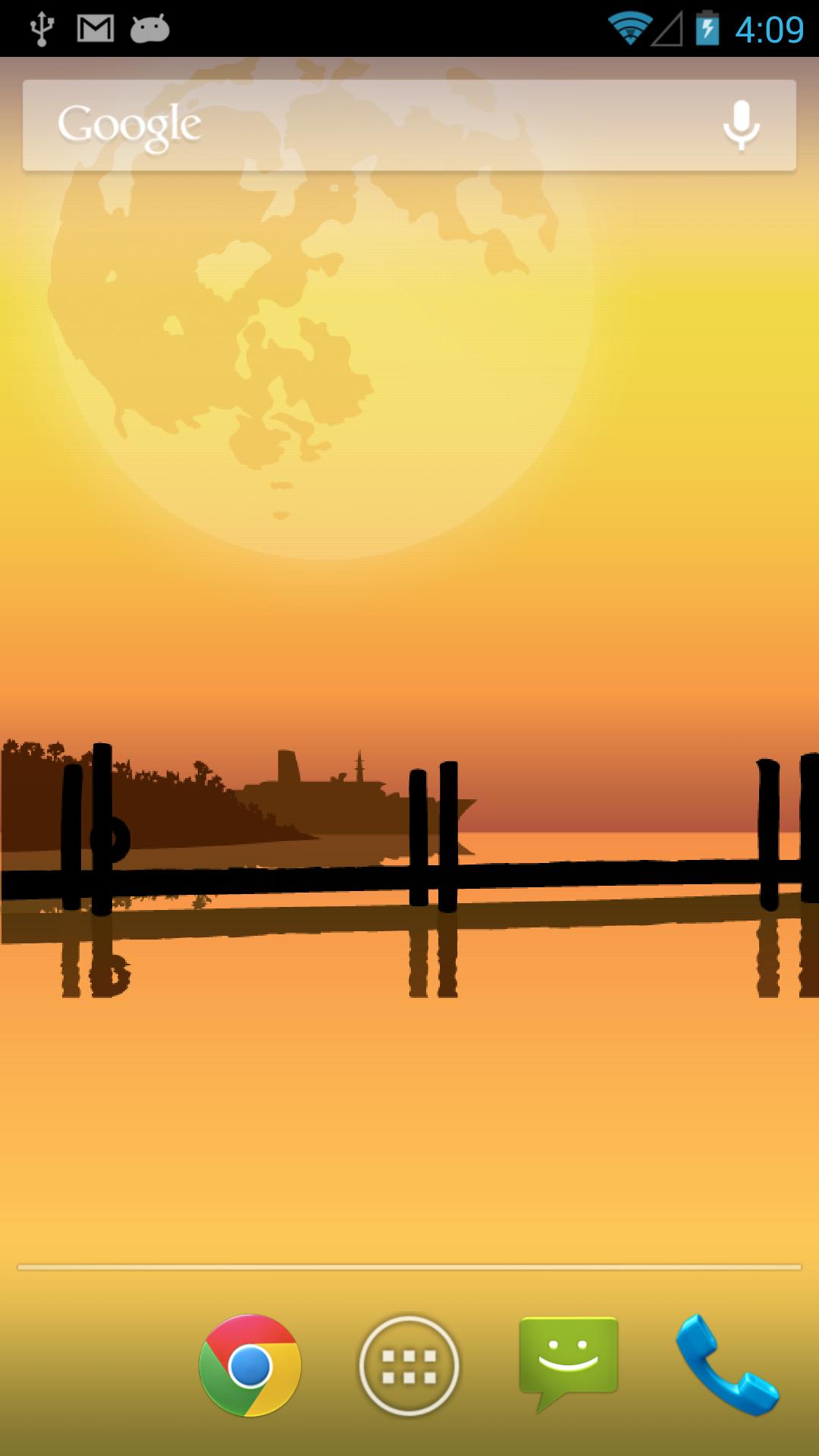 Sunset Horizon Live Wallpaper