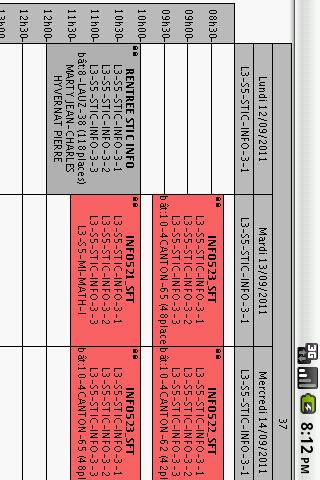 ADE Emploi du temps - UDS