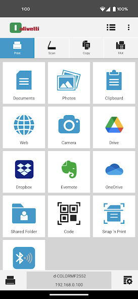Olivetti Mobile Print