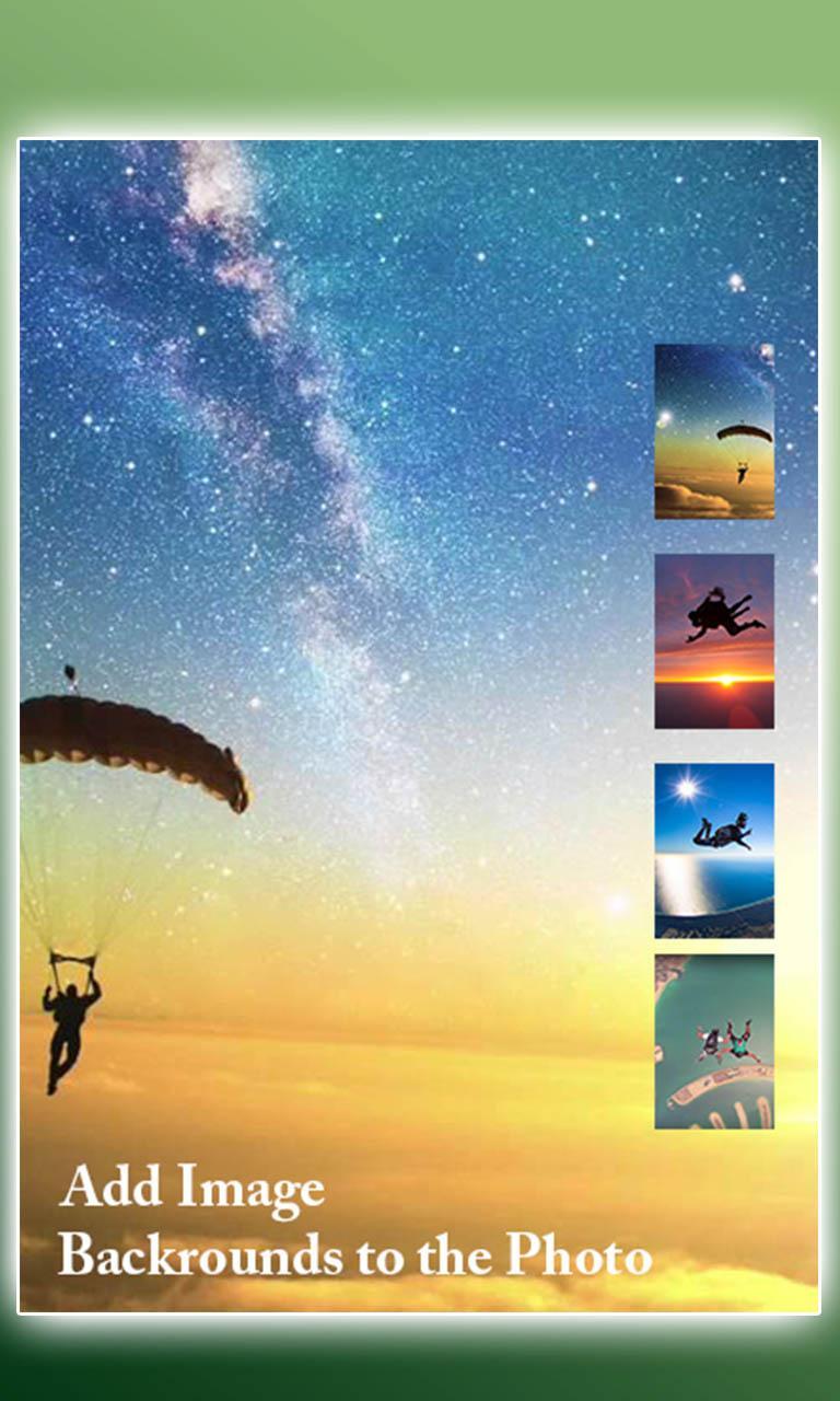 Photo Frames with Skydivers