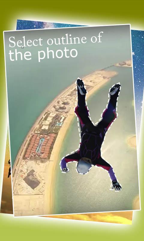 Photo Frames with Skydivers