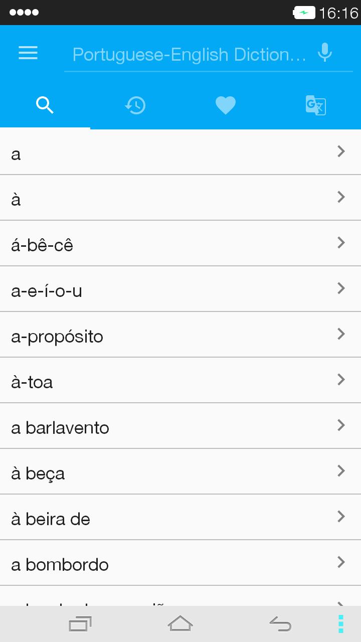 English<->Portuguese Dict