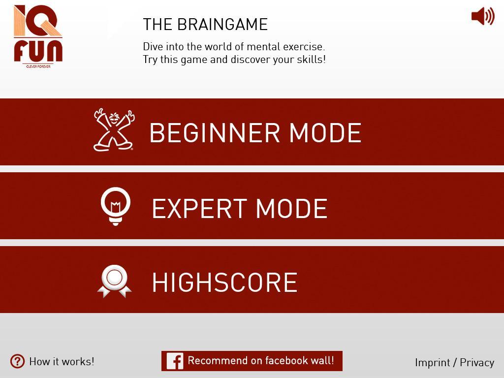 IQ-FUN the IQ Braingame / Free