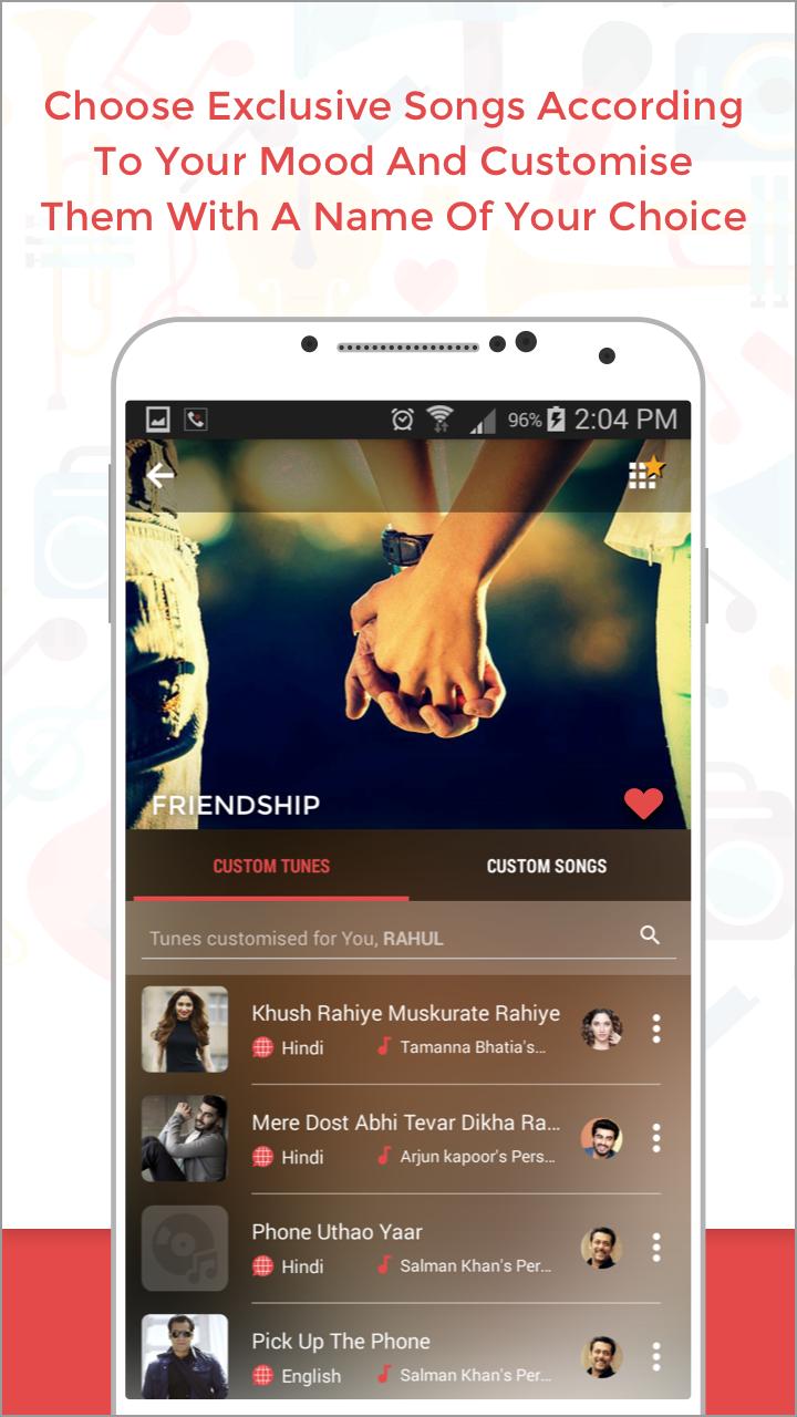 Caller Tunes, Celebrities & So