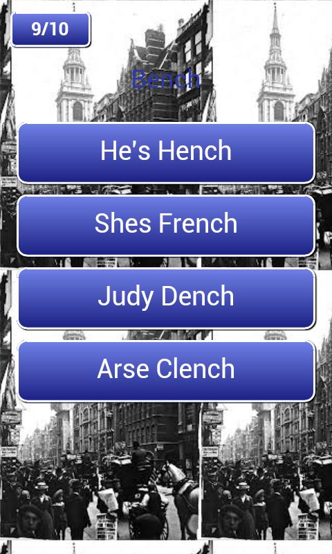 Cockney Quiz Free