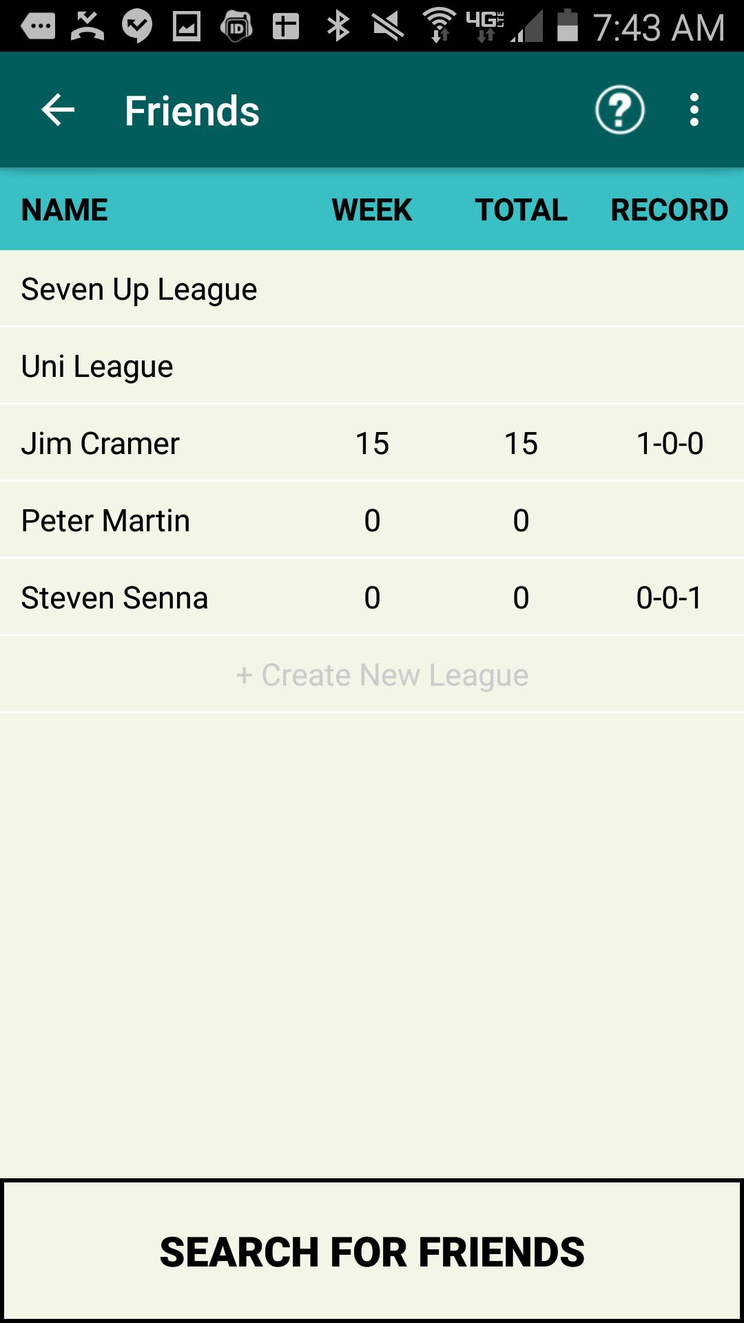 FTSY - Simple Fantasy Football