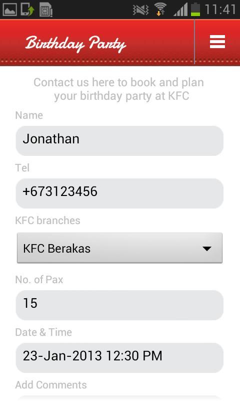 KFC Brunei
