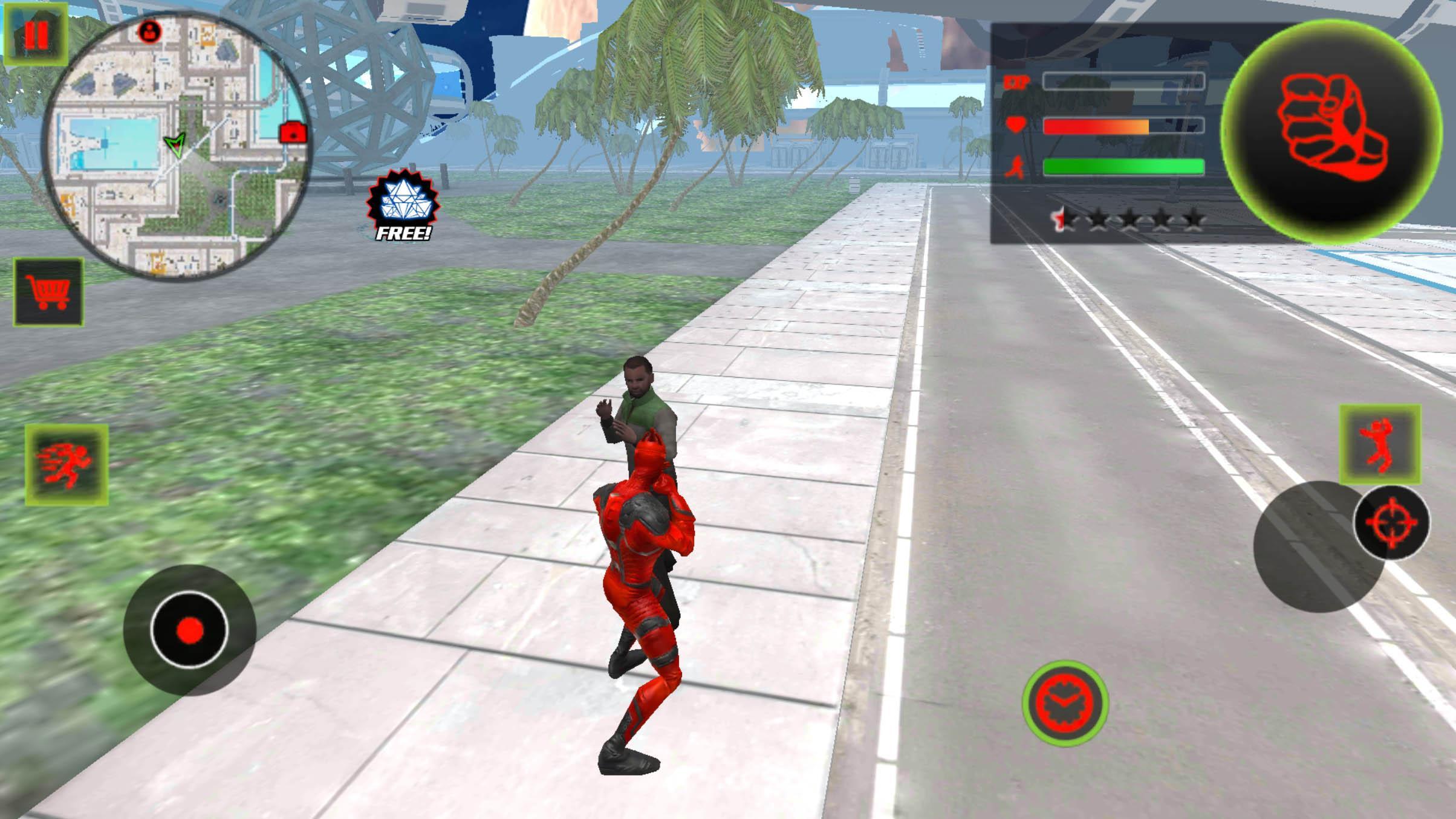 Flash Speed Hero:  Super Light Speed Hero City