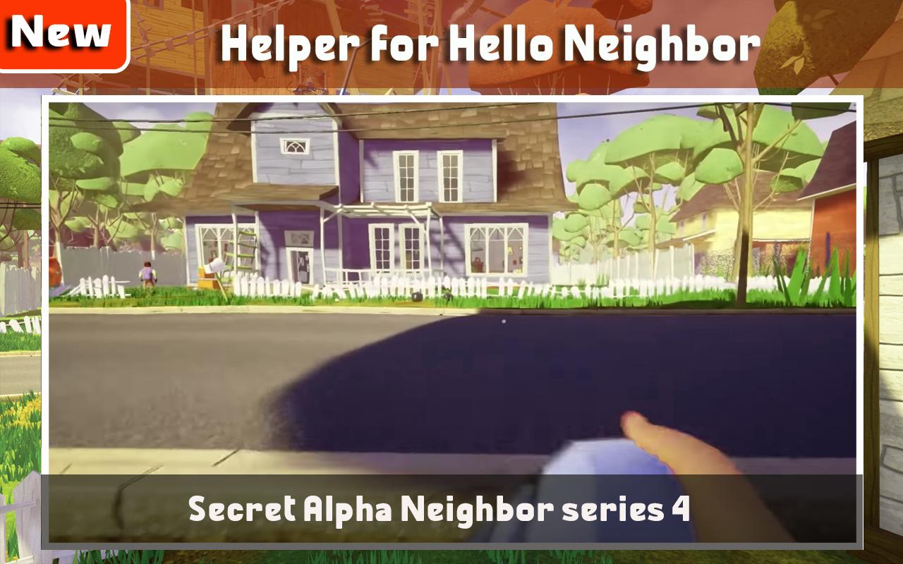 Walkthrough for Hello alpha 4 neighbor
