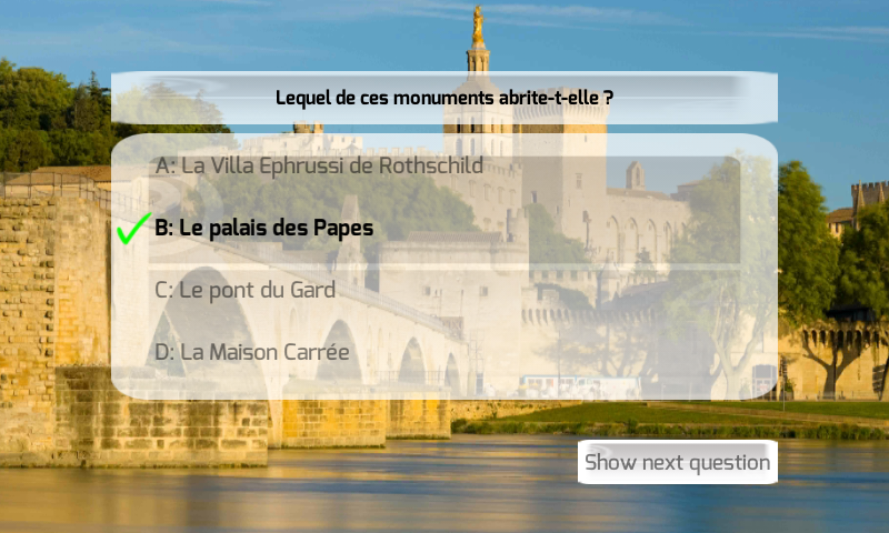 France Quiz Extension