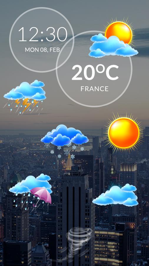 Live Local Weather Widget