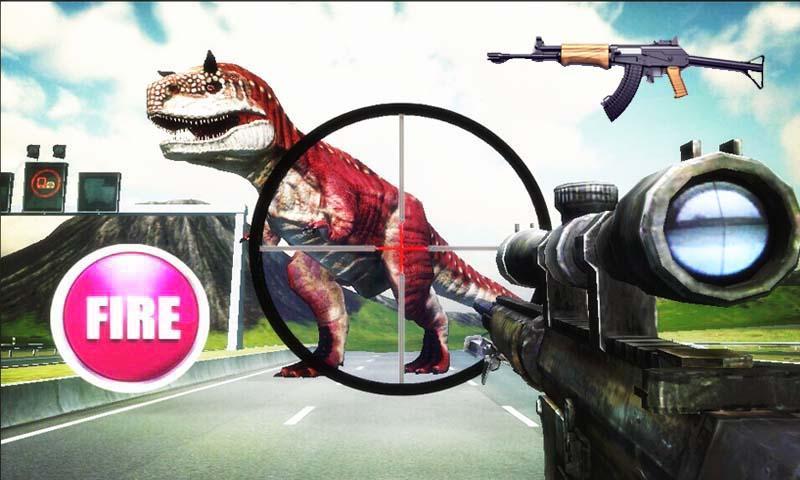 Wild Dinosaur Cops Hunter 3D