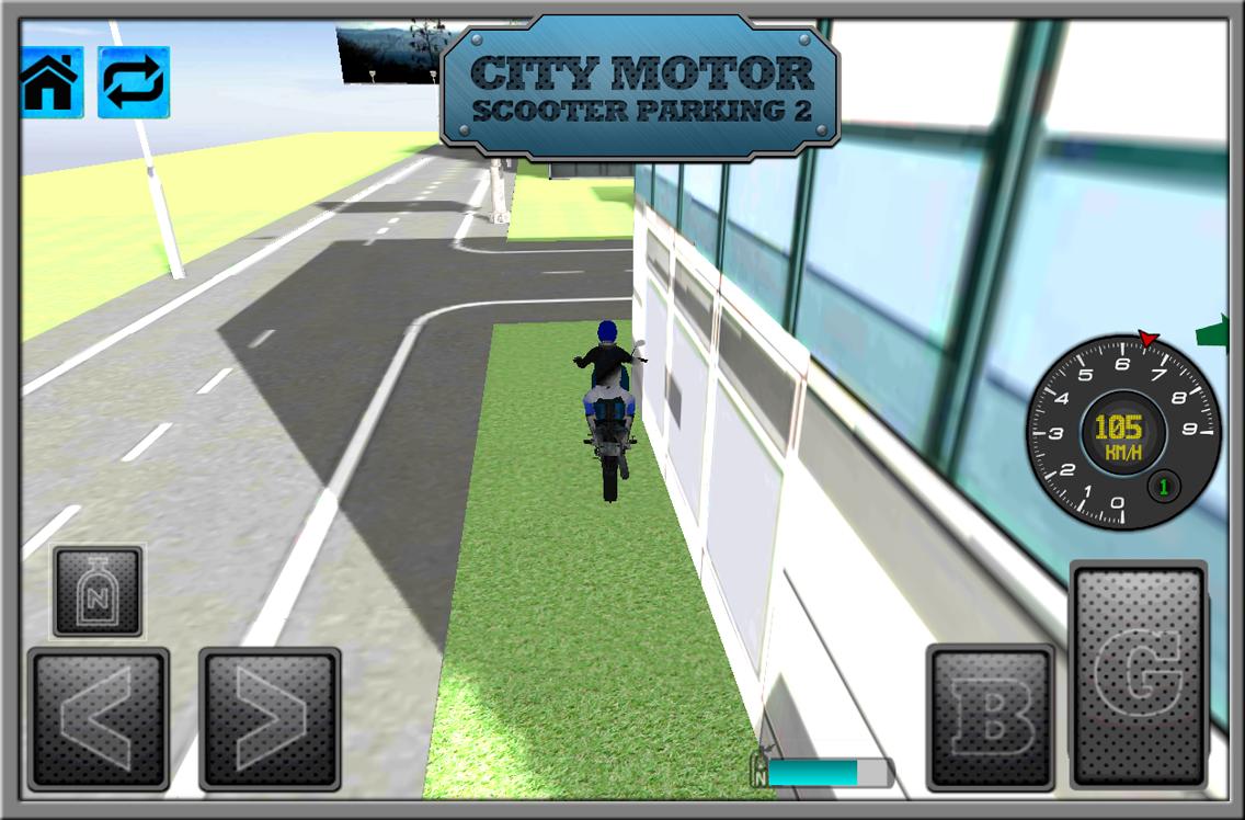 City Motor Scooter Parking 2