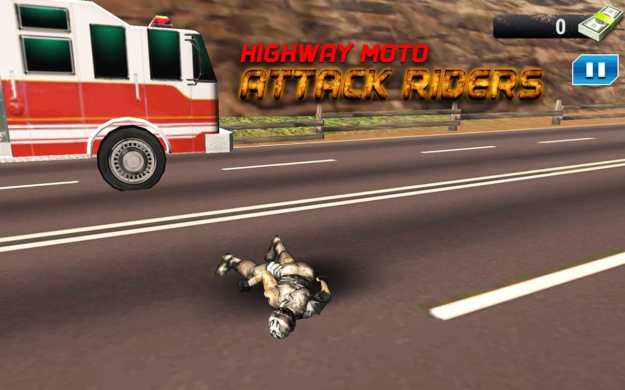Highway Moto Attack Riders