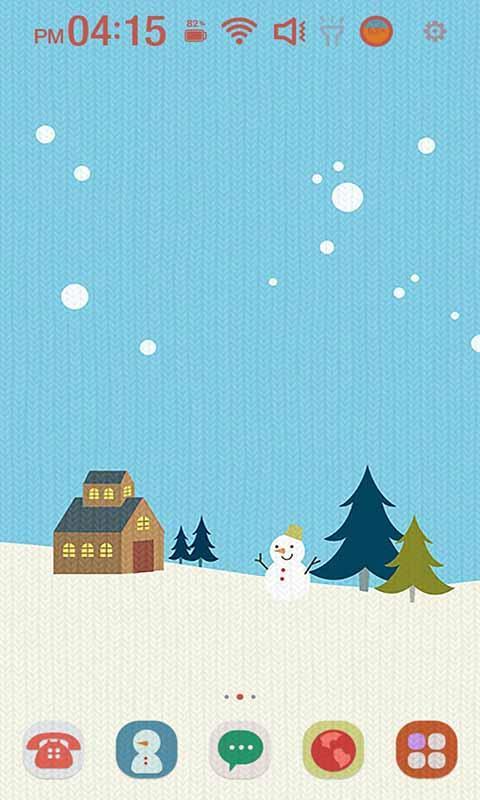 Fuzzy wool sweater Theme