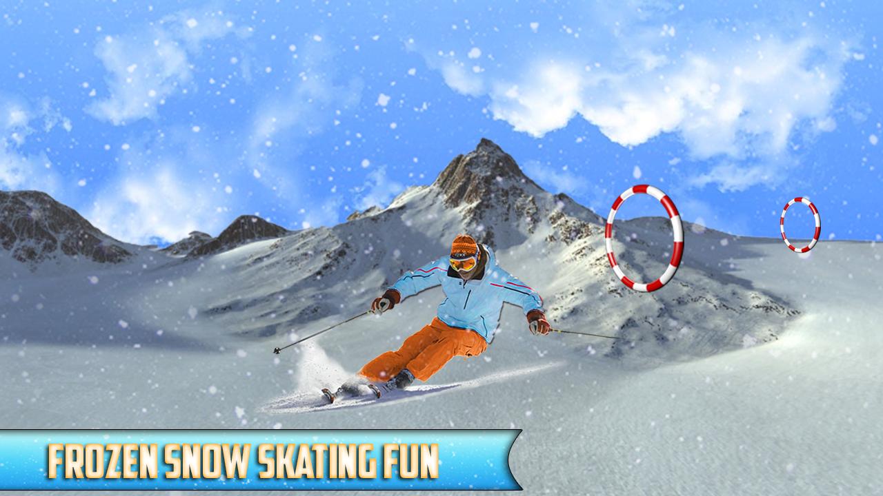 Snow Skating Mountain Stunt Surfer 3D