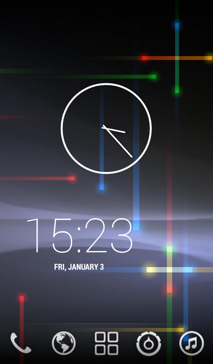 KitKat Health Clock GreenTheme