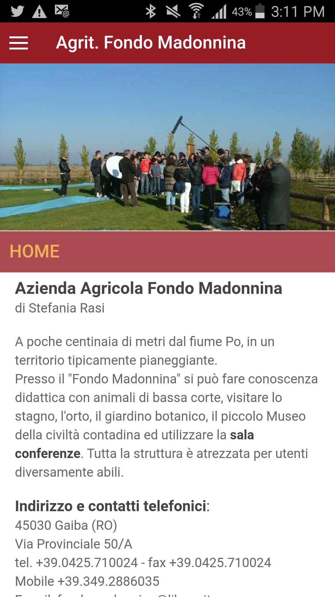 Agriturismo Fondo Madonnina