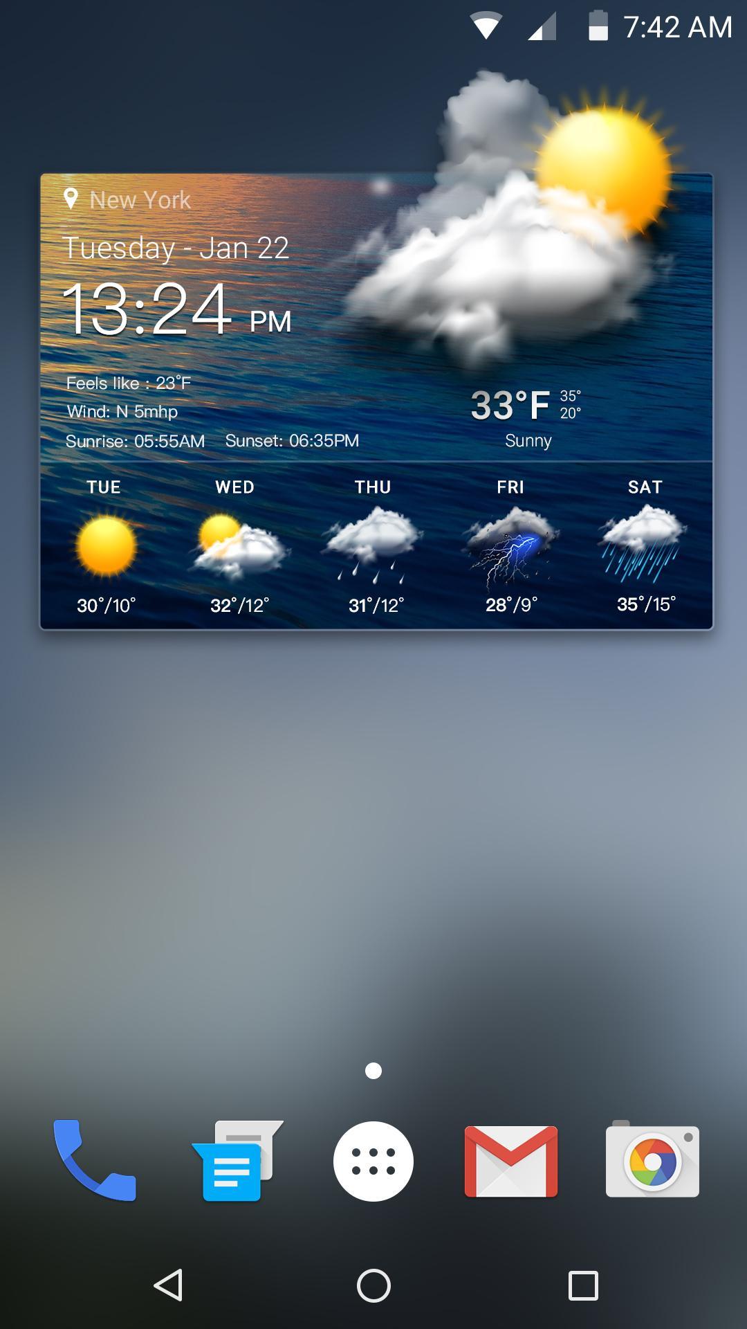 weather and temperature app Pro