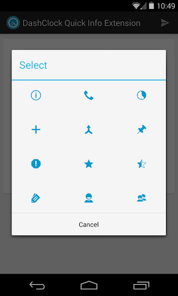 Quick Info DashClock Extension
