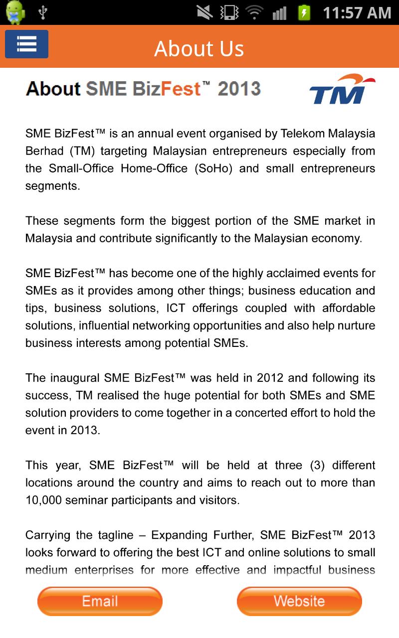 TM SME BizFest 2013