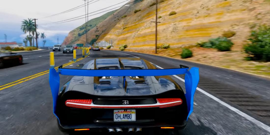 Chiron Simulator Bugatti