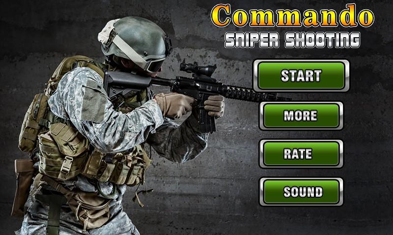 Commando Sniper Shooting