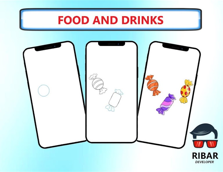 How To Draw Food and Drinks