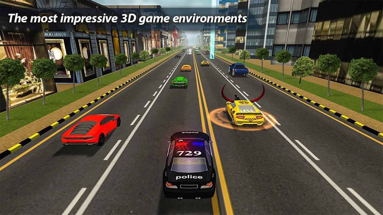 Highway Police Gangster Chase