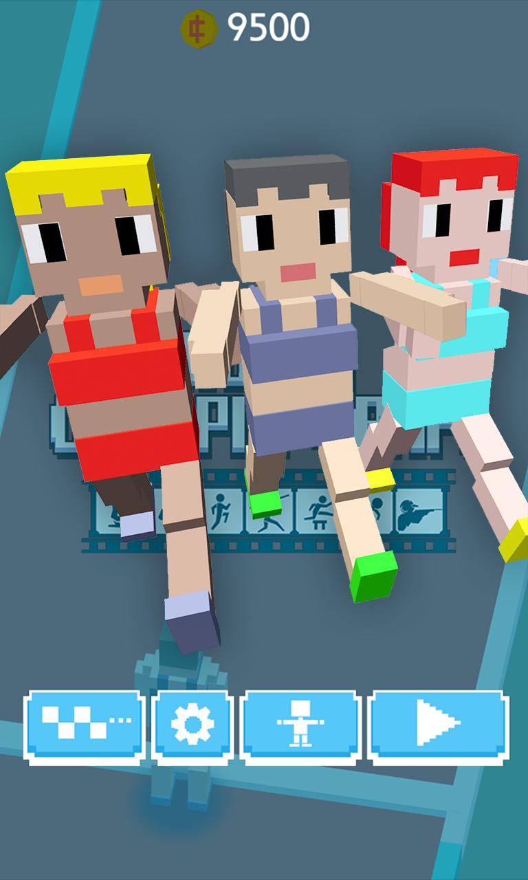 Blocky Athletics sports craft