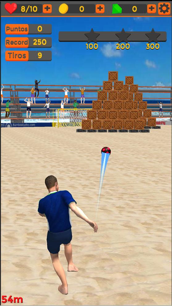 Shoot Goal Beach  Soccer World Cup