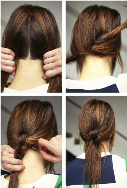Easy Hairstyles Steps