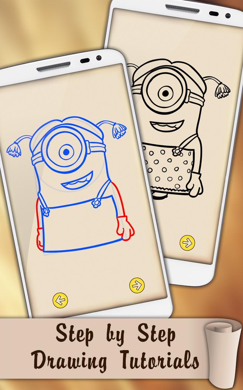 Draw Despicable Me Minions