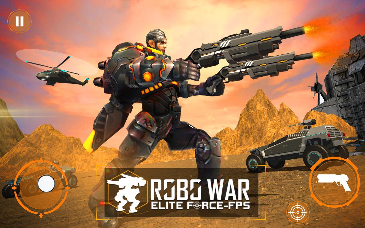 Real Robots War Gun Shoot 3D