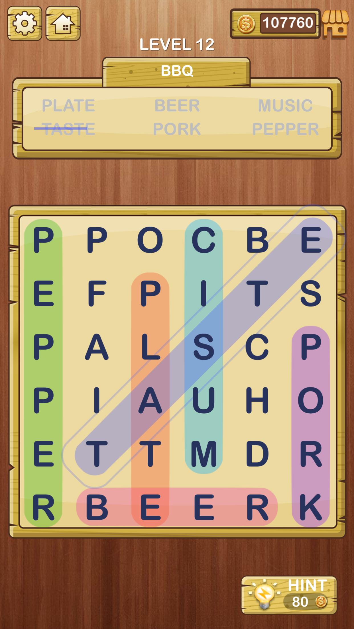 Word Swipe Search - Fun Finder