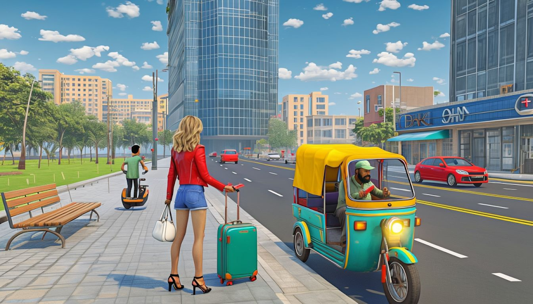 Real Rickshaw Simulator Games