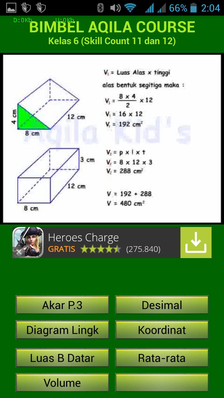 Belajar Matematika Kelas 6