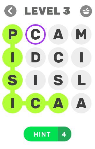 Uneste litere - Joc de cuvinte