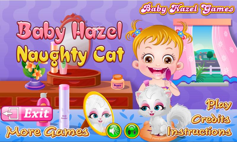 Baby Hazel Naughty Cat