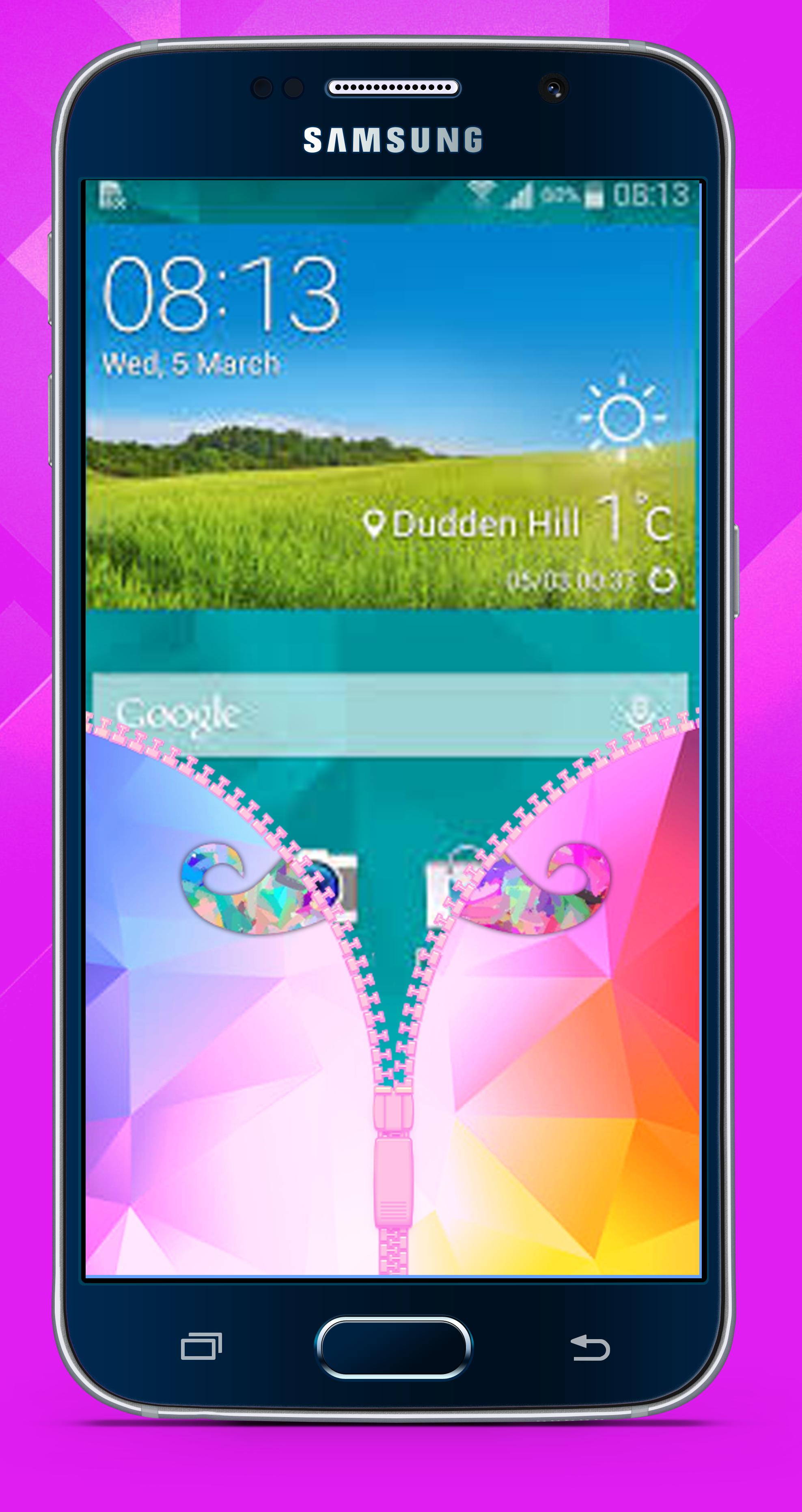 Wallpaper Hipster Zipper Lock