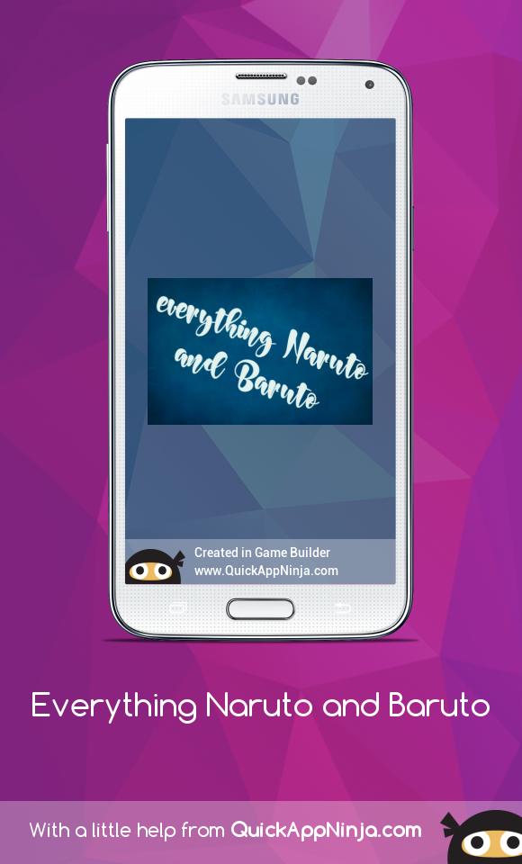 Everything Naruto and Baruto